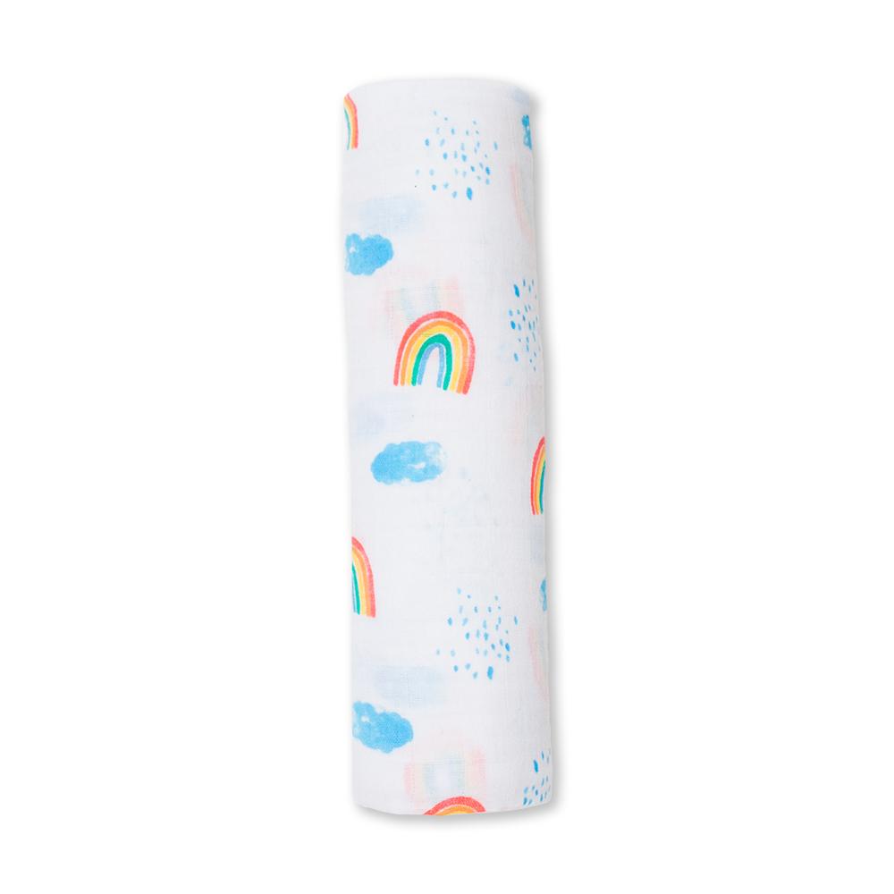 Lulujo Cotton Muslin Swaddle Blanket