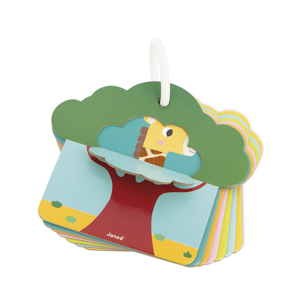 Janod Tactile Cards Set - Savannah Janod Tactile Cards Set - Savannah