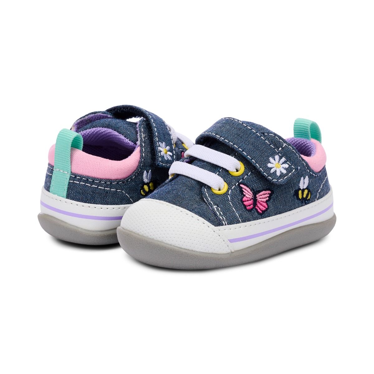 See Kai Run Stevie II INF - Chambray Garden See Kai Run Stevie II INF - Chambray Garden