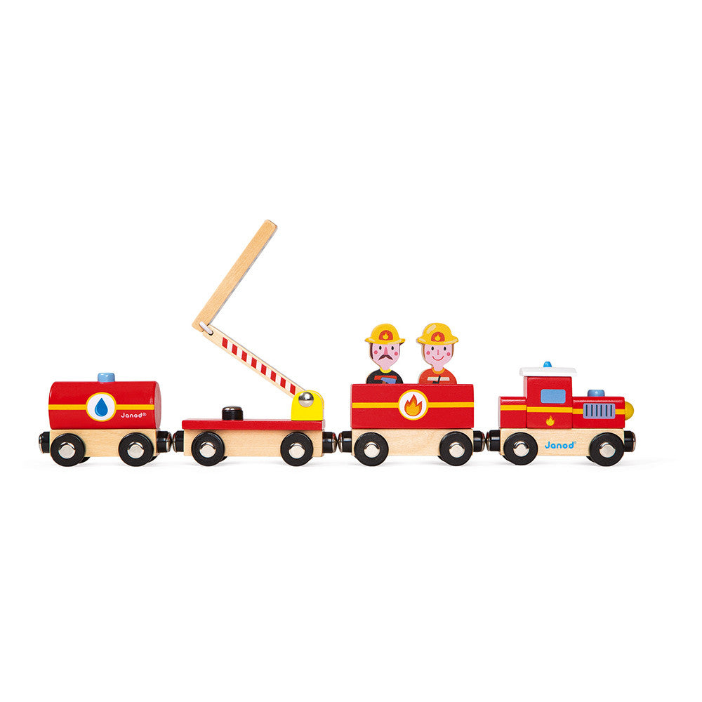 Janod Magnetic Firefighter Train