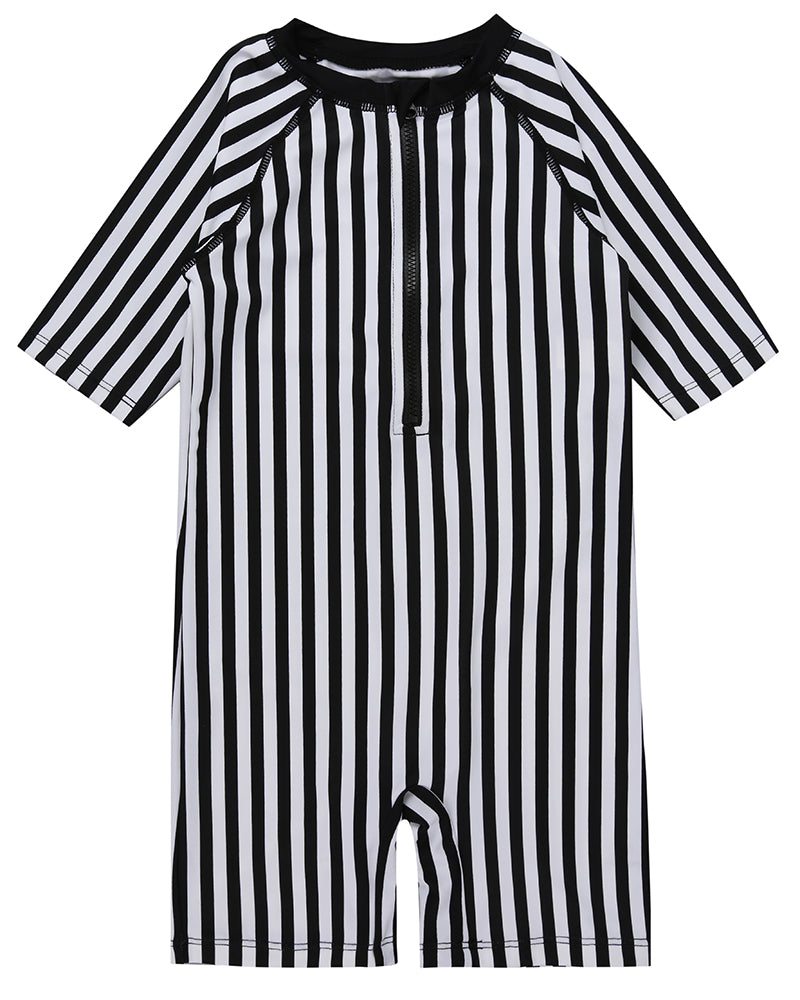 Turtledove Mono Stripe Surfsuit