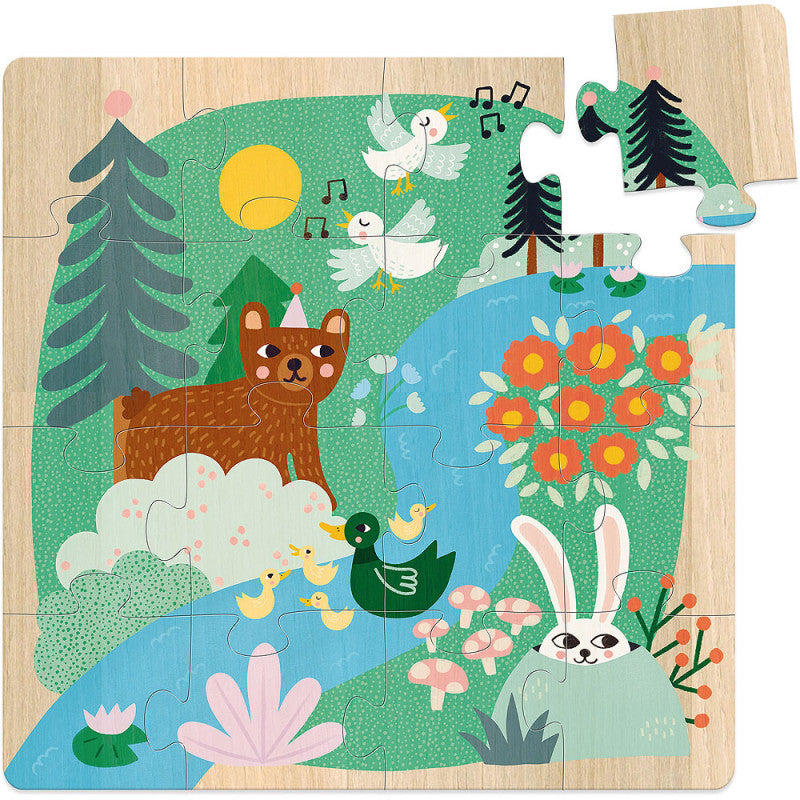 Vilac Animals of the World 3x16pc Puzzles