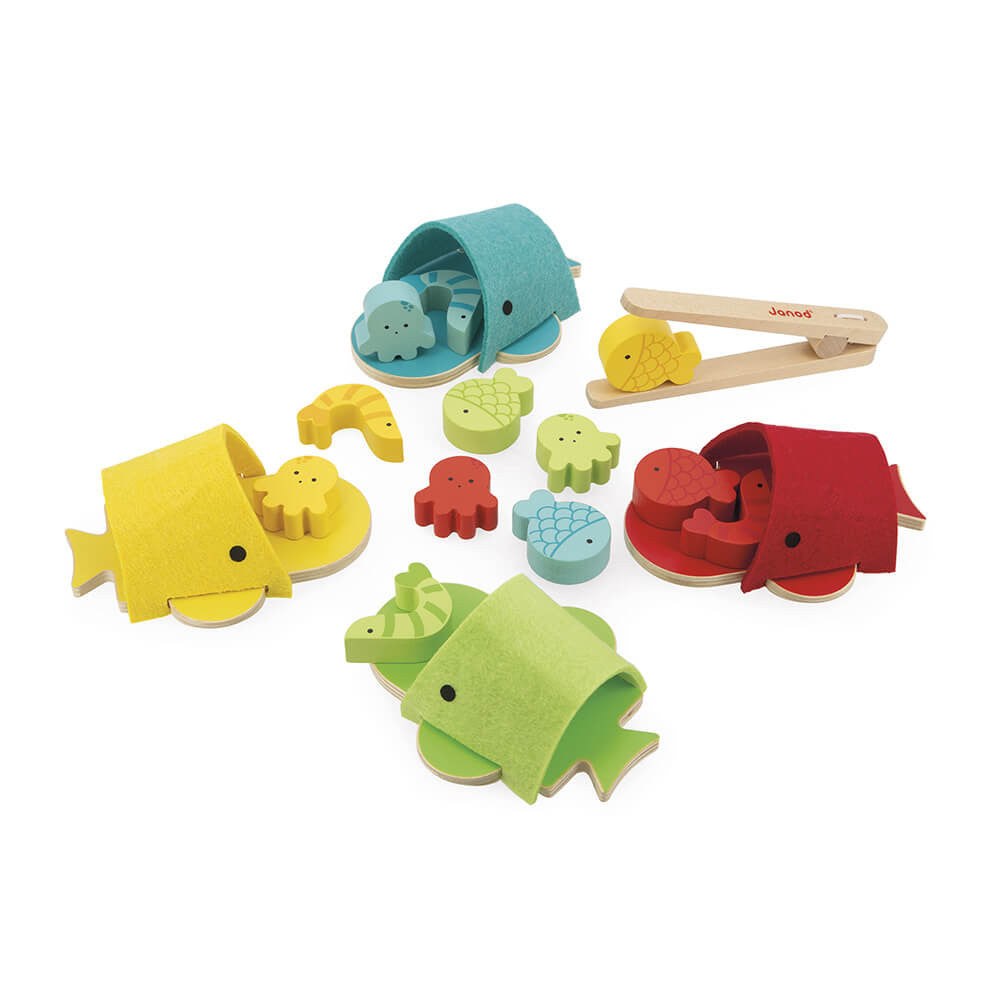 Janod Whales Colour Matching Game Janod Whales Colour Matching Game